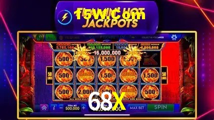 68X: Jogos de Caça-Níqueis-Altas Recompensas, Roleta-Velocidade, Blackjack-Desafios Máximos